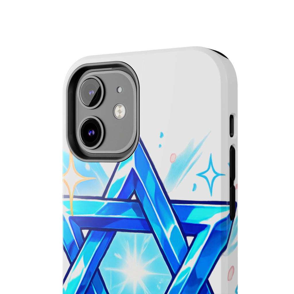 Star of David Blue Phone Case — Jewish Protection Design | Jewish Gift