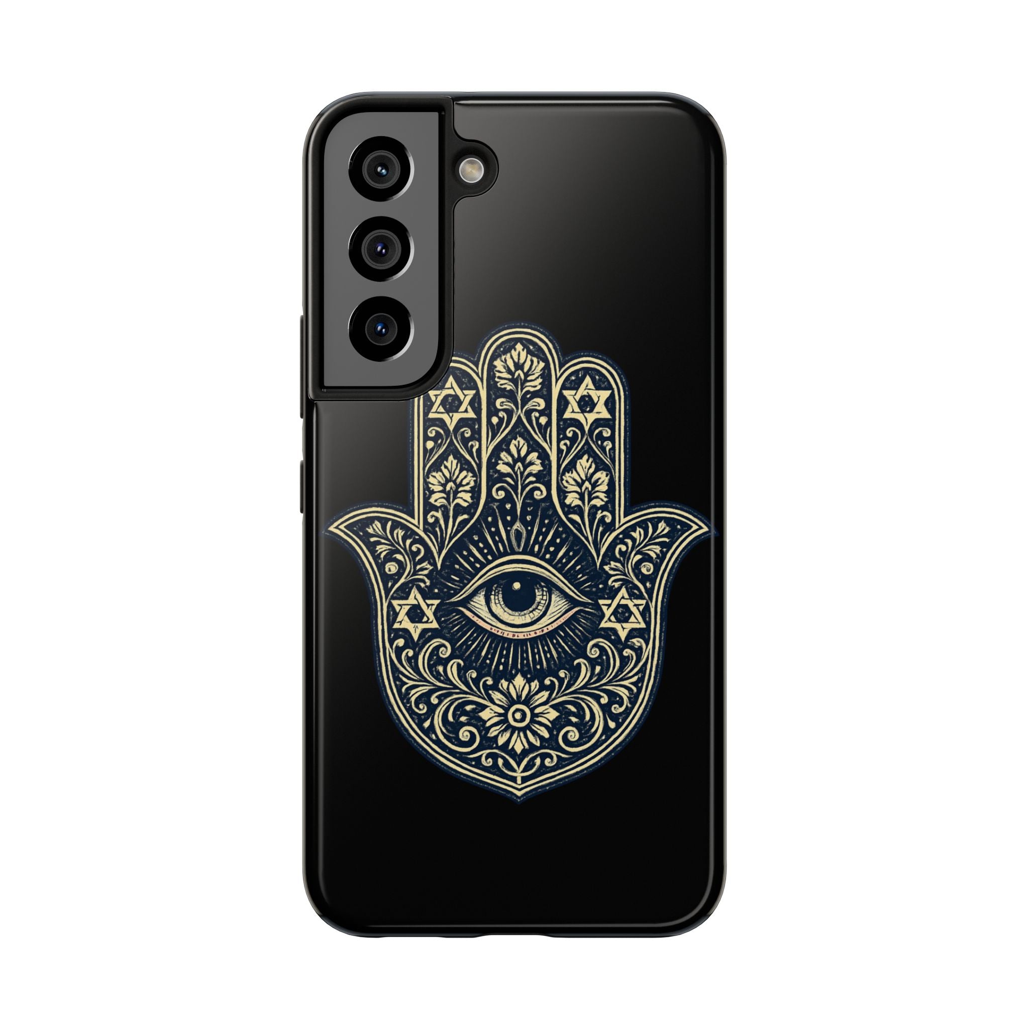 Hamsa Eye Tough Phone Case — Protective Spiritual Phone Cover