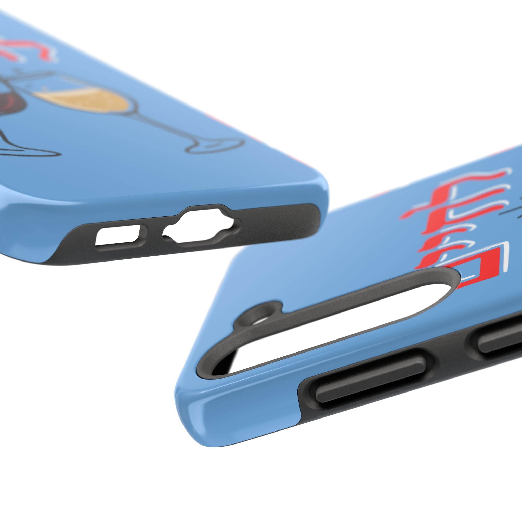 Phone Case — 'L'Chaim' Cheers Wine Tough Protective Cover