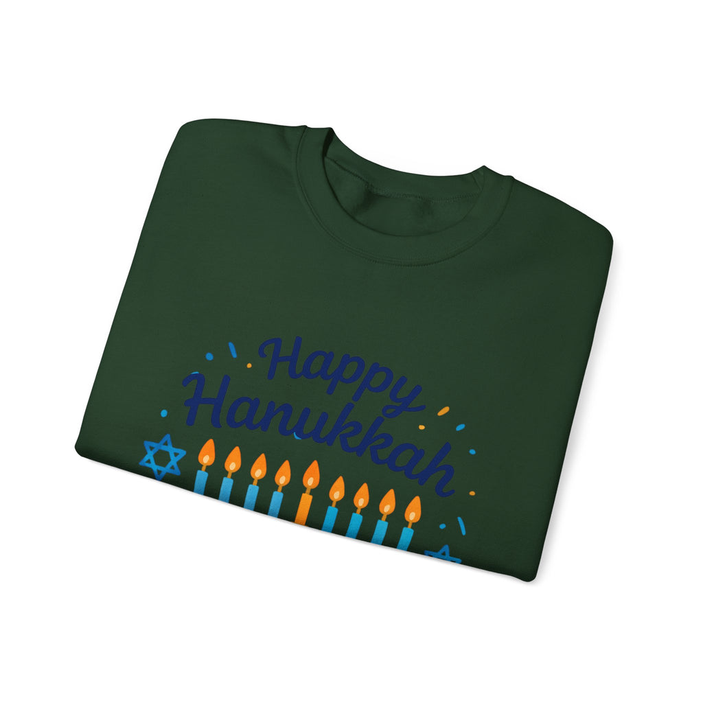 Happy Hanukkah Menorah Sweatshirt