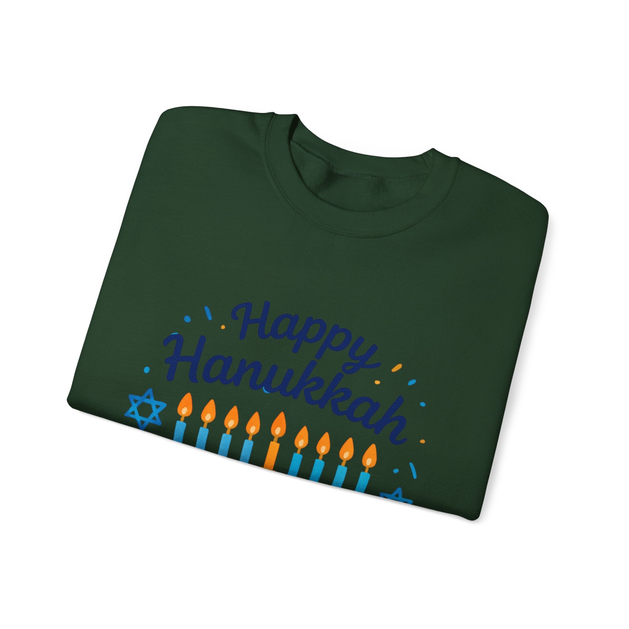 Happy Hanukkah Menorah Sweatshirt