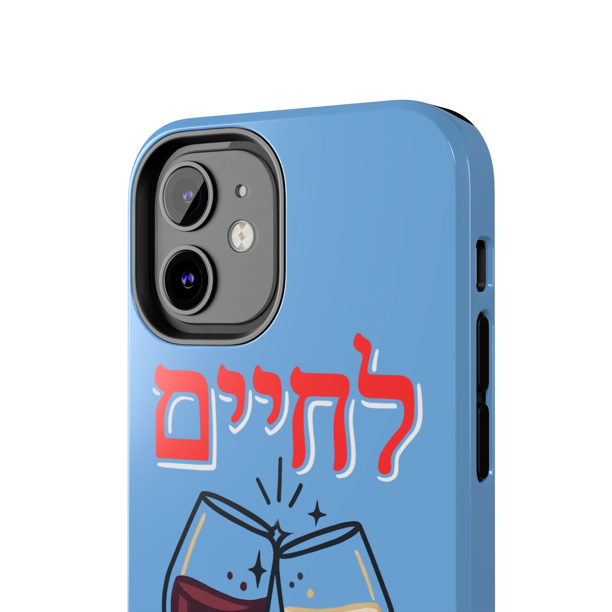 Phone Case — 'L'Chaim' Cheers Wine Tough Protective Cover