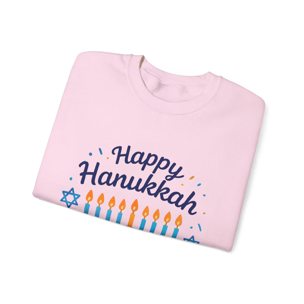 Happy Hanukkah Menorah Sweatshirt