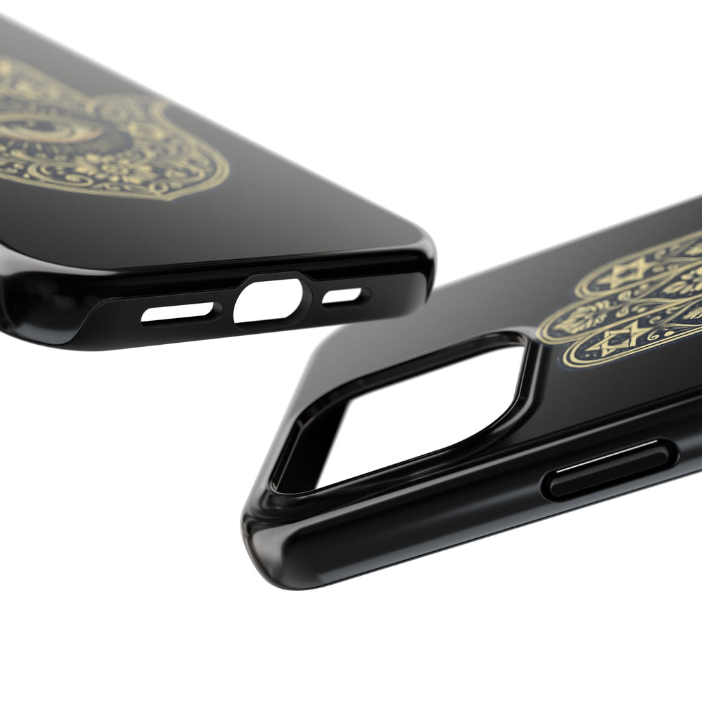 Hamsa Eye Tough Phone Case — Protective Spiritual Phone Cover