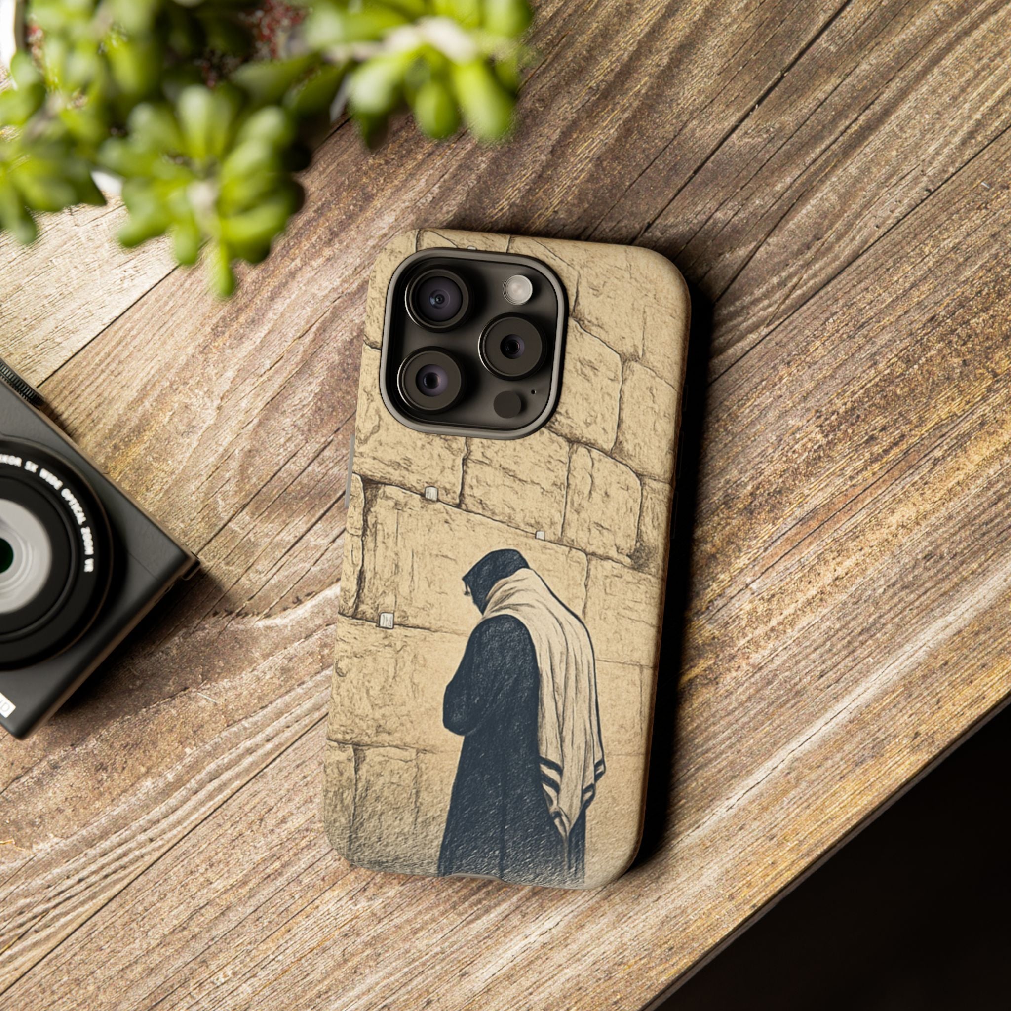 Western Wall Prayer Phone Case — Jewish Prayer Design Tough Cases
