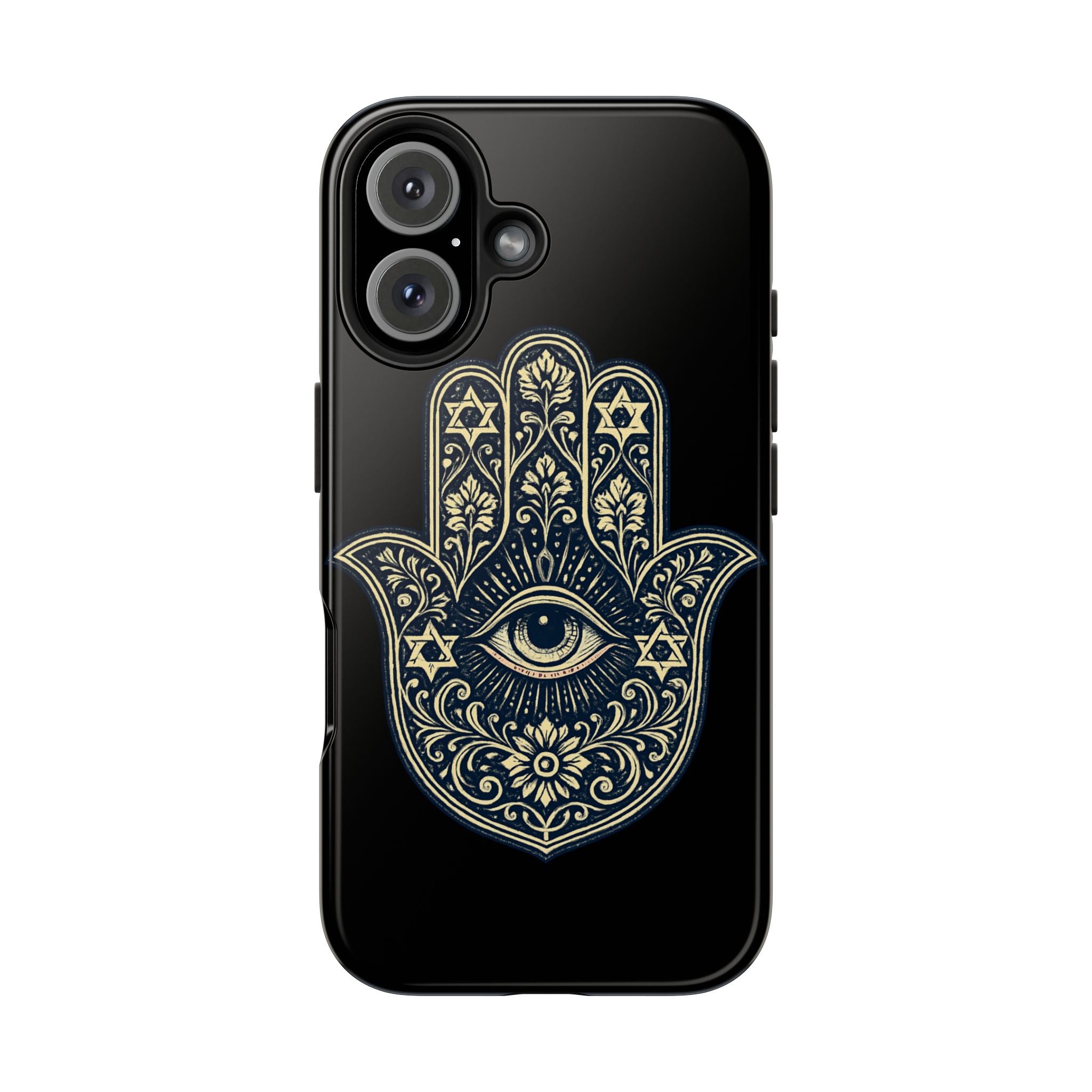 Hamsa Eye Tough Phone Case — Protective Spiritual Phone Cover