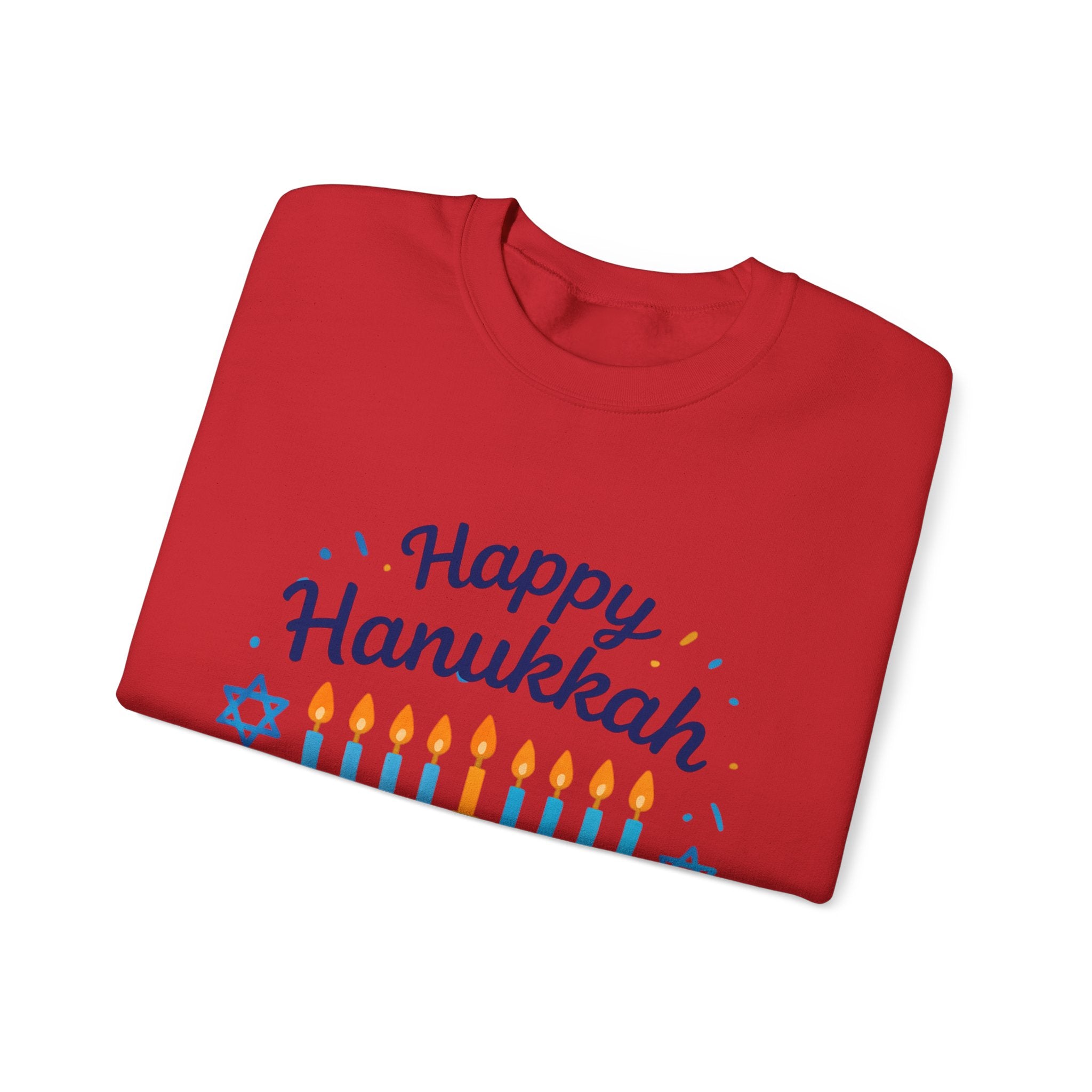 Happy Hanukkah Menorah Sweatshirt