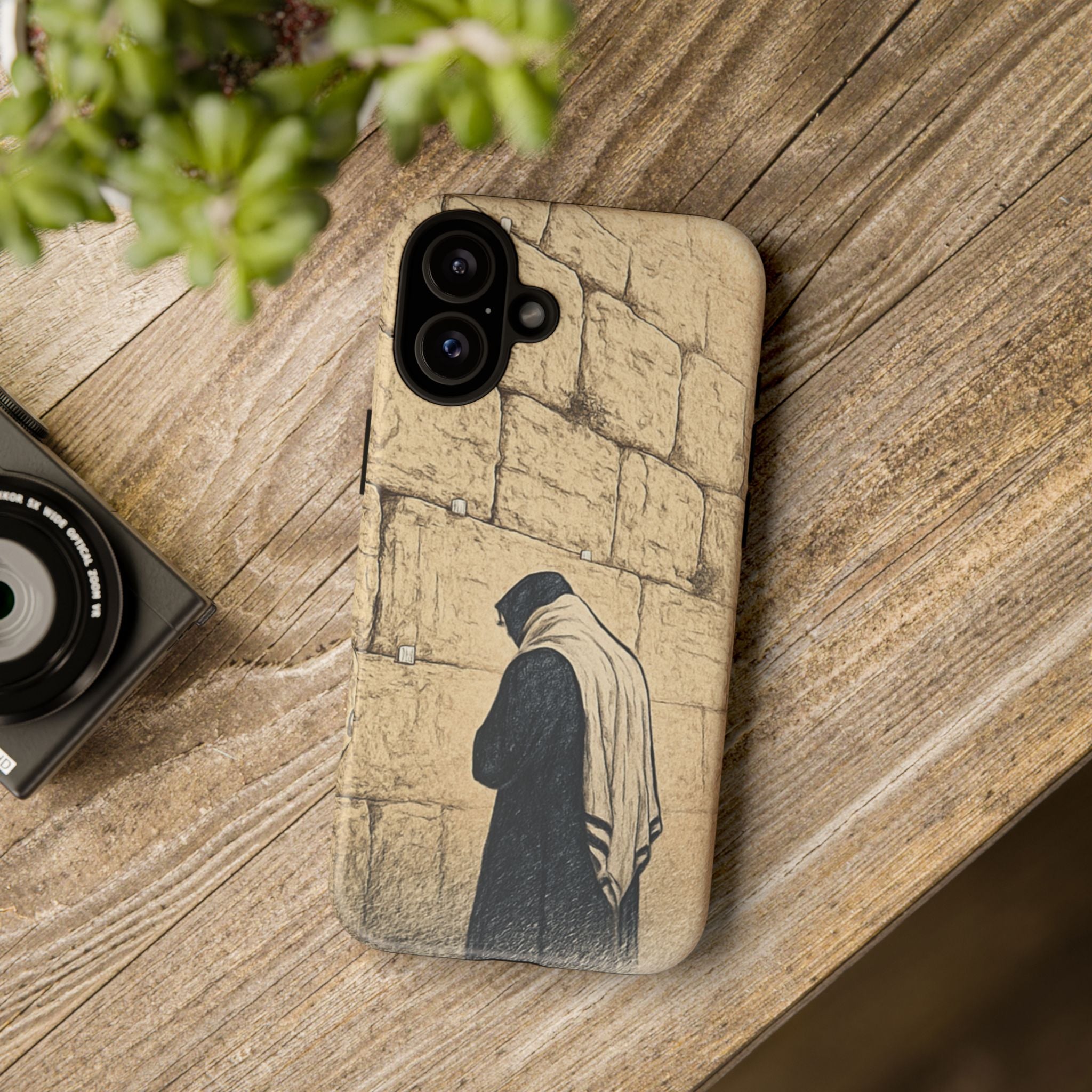Western Wall Prayer Phone Case — Jewish Prayer Design Tough Cases