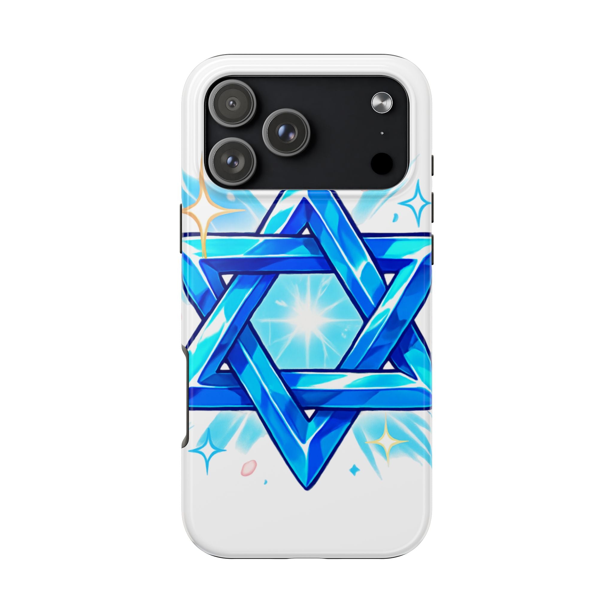 Star of David Blue Phone Case — Jewish Protection Design | Jewish Gift