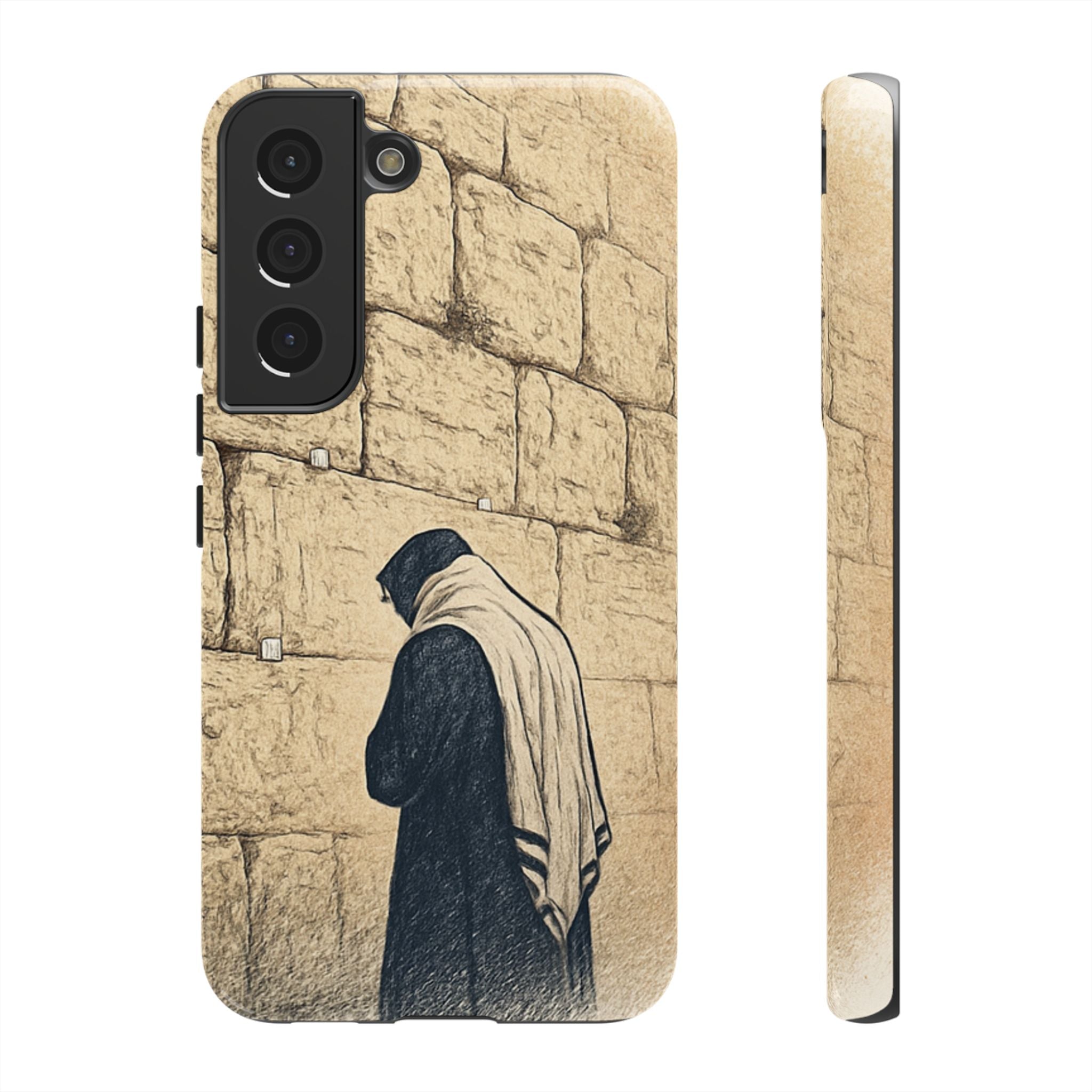 Western Wall Prayer Phone Case — Jewish Prayer Design Tough Cases