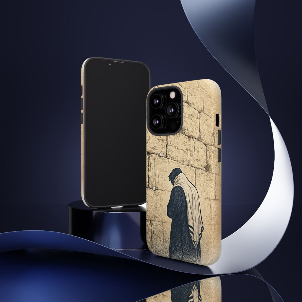 Western Wall Prayer Phone Case — Jewish Prayer Design Tough Cases