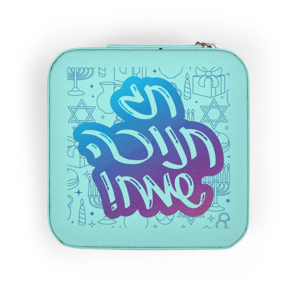 Compact Jewelry Travel Case — Cute Pink Organizer with Ring & Earring Compartments