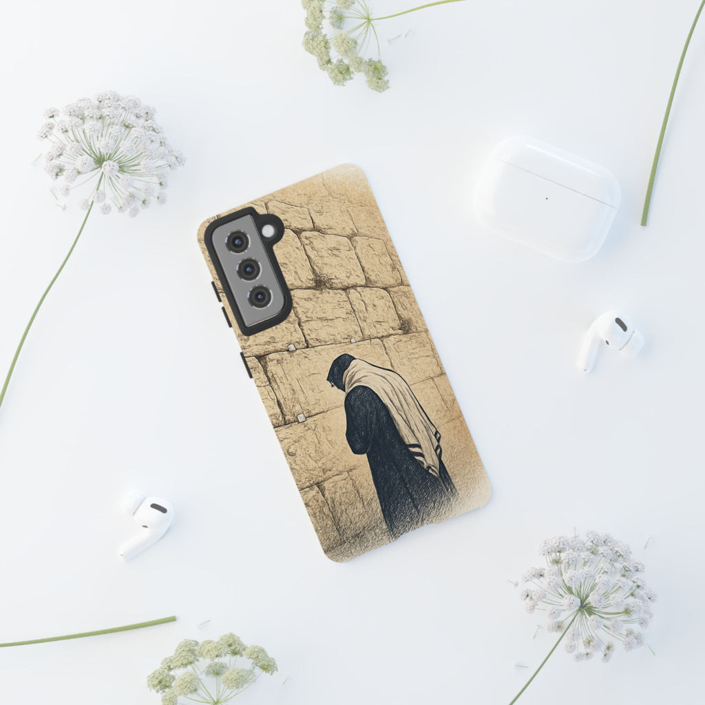 Western Wall Prayer Phone Case — Jewish Prayer Design Tough Cases