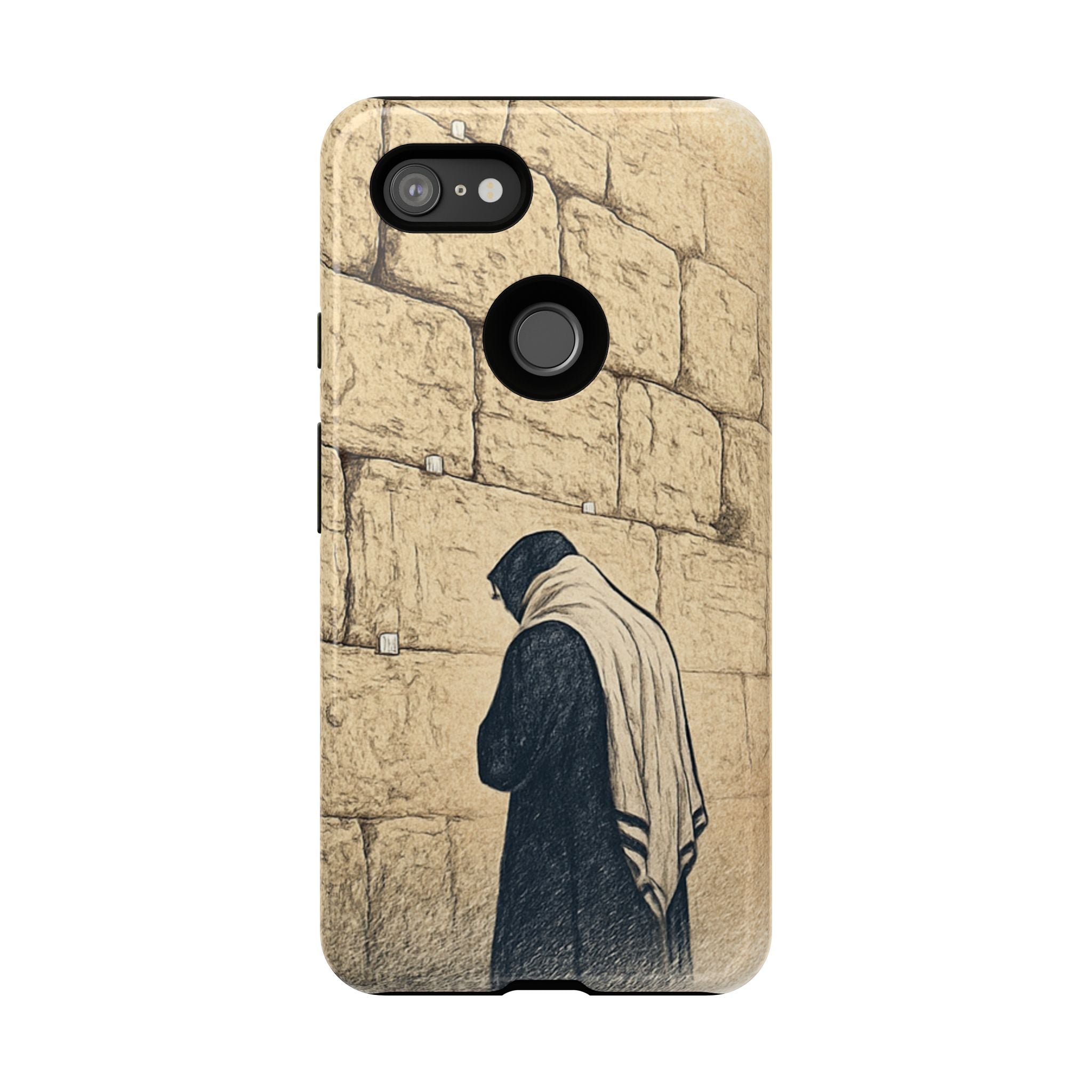 Western Wall Prayer Phone Case — Jewish Prayer Design Tough Cases