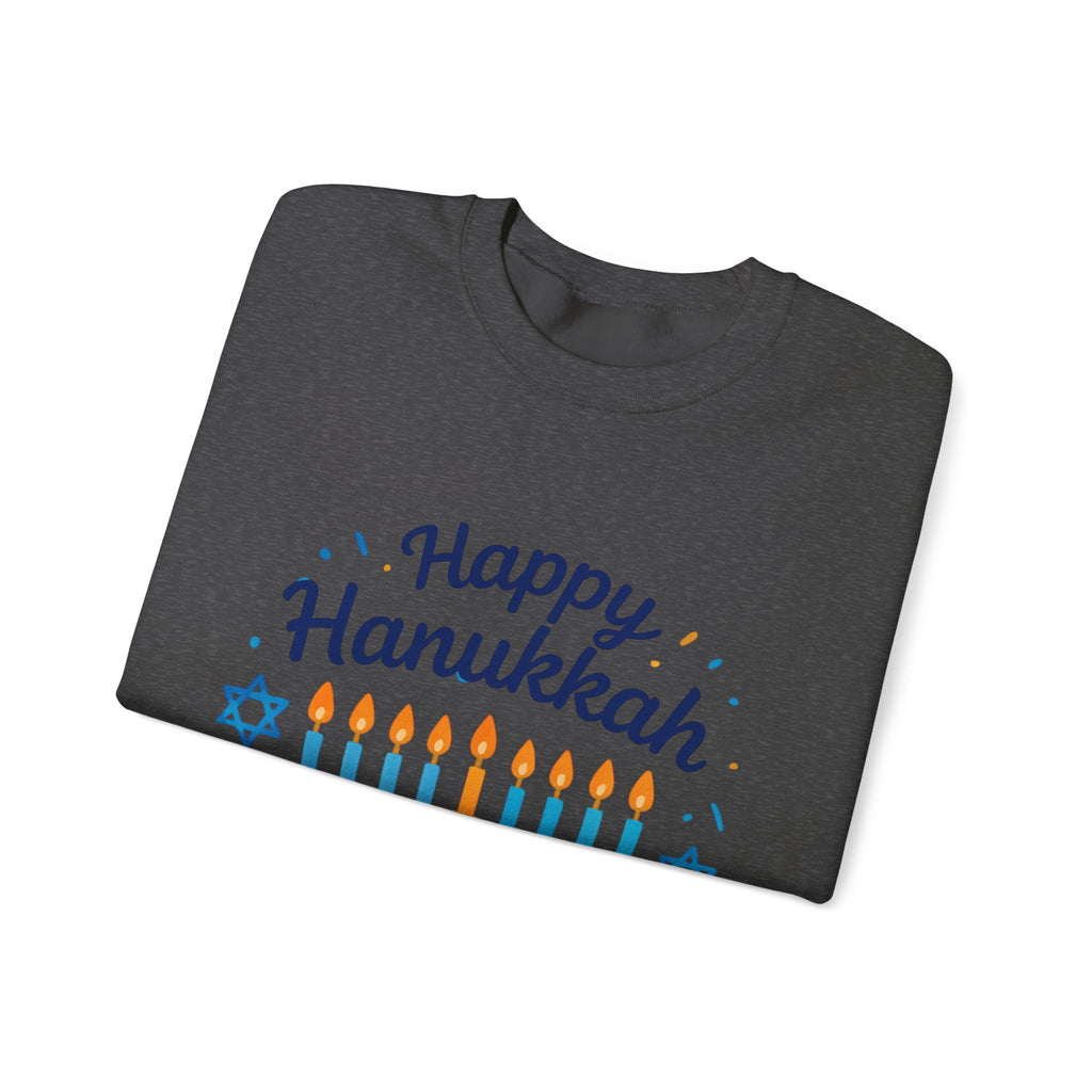 Happy Hanukkah Menorah Sweatshirt