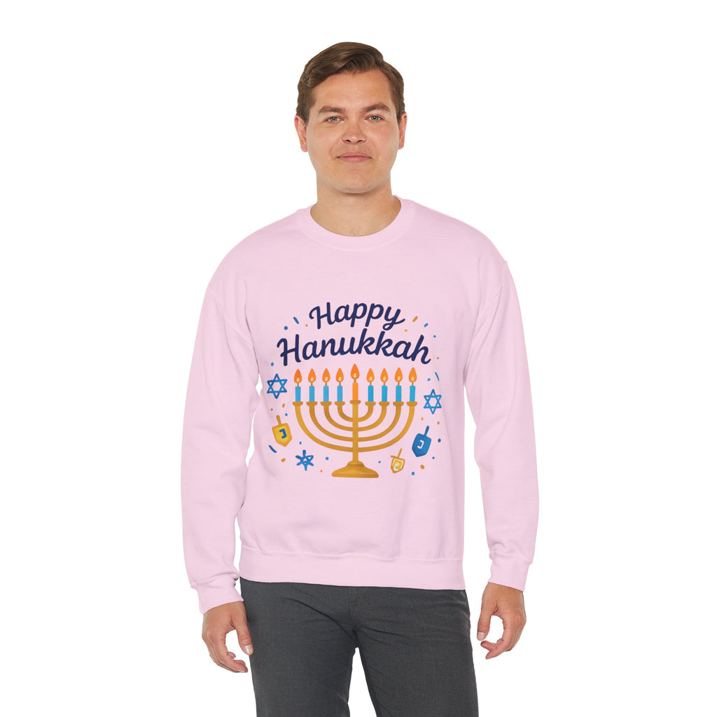 Happy Hanukkah Menorah Sweatshirt