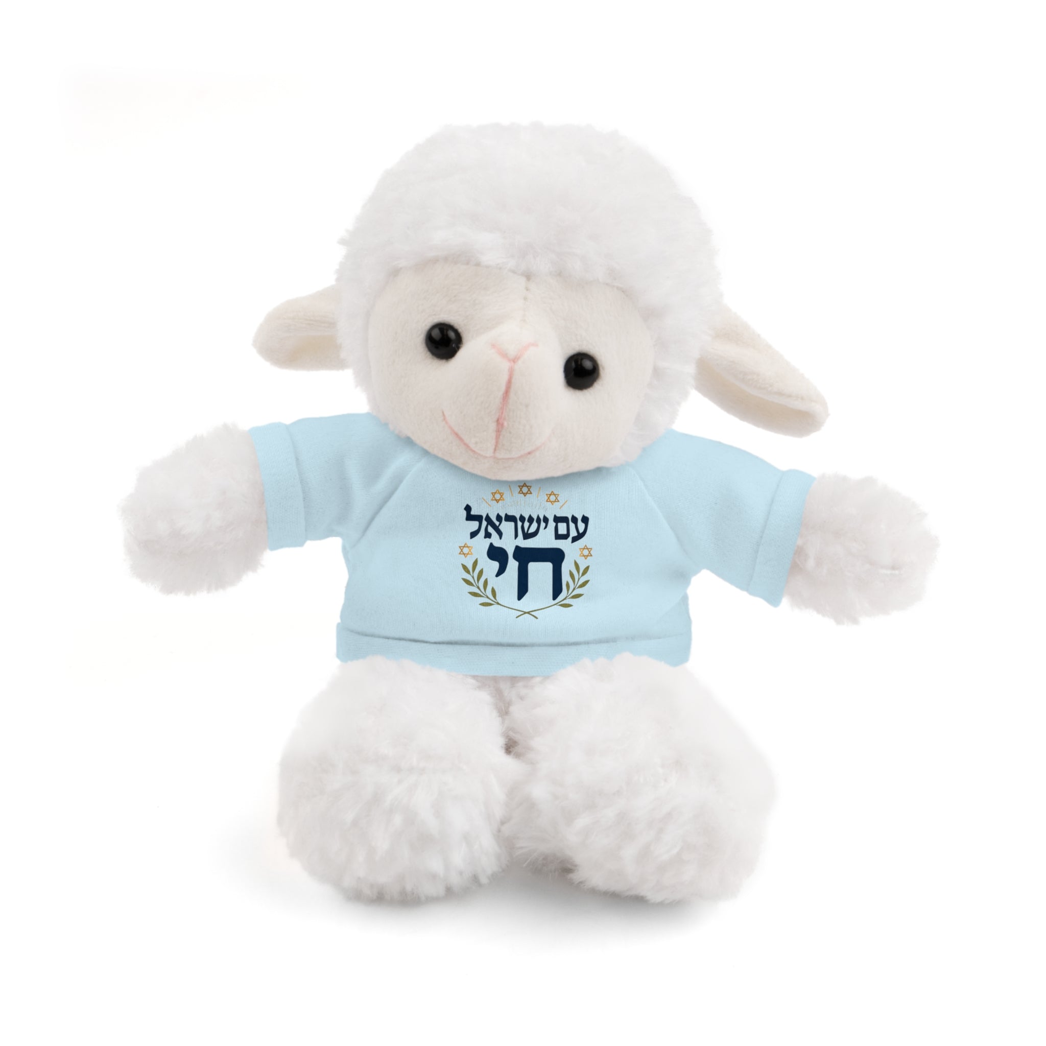 Israel Chai Teddy Bear — Plush Stuffed Animal with Tee