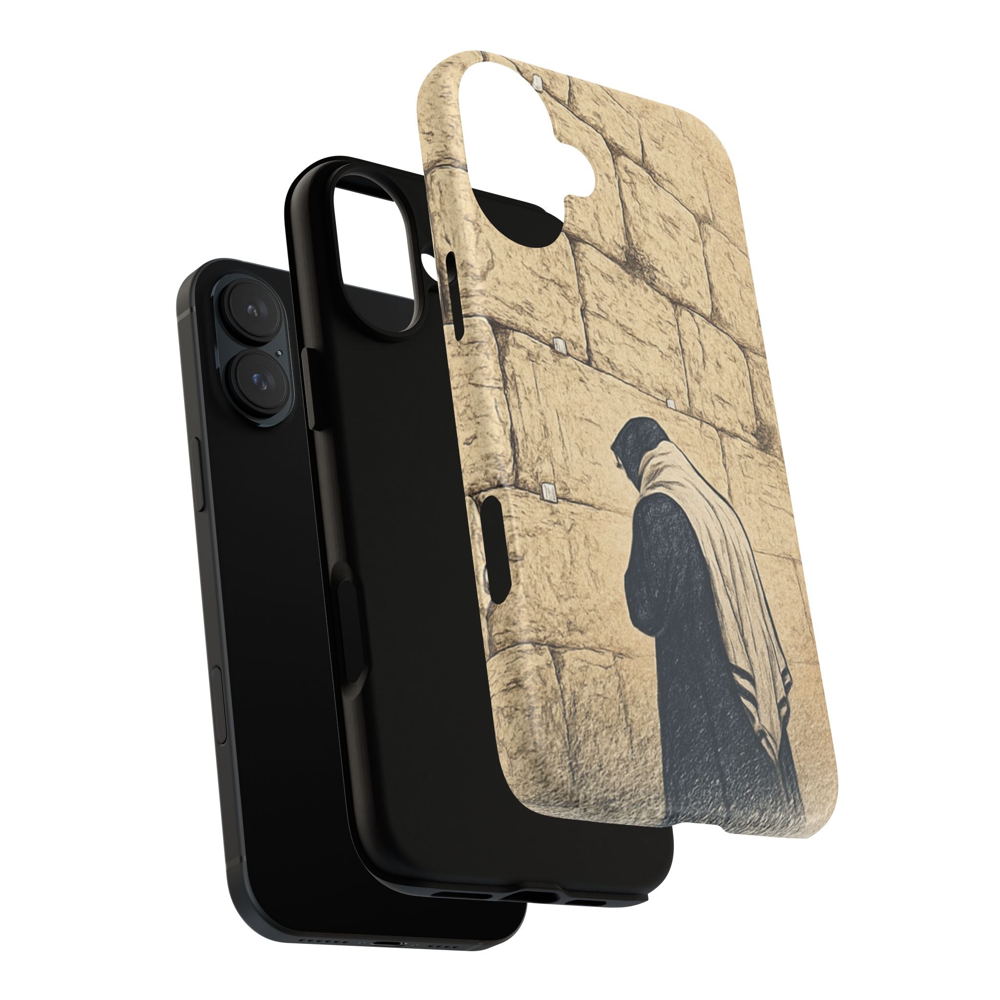 Western Wall Prayer Phone Case — Jewish Prayer Design Tough Cases