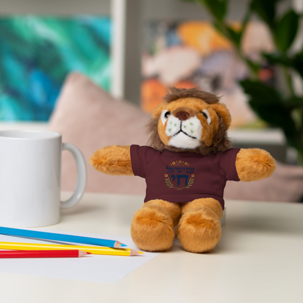Israel Chai Teddy Bear — Plush Stuffed Animal with Tee