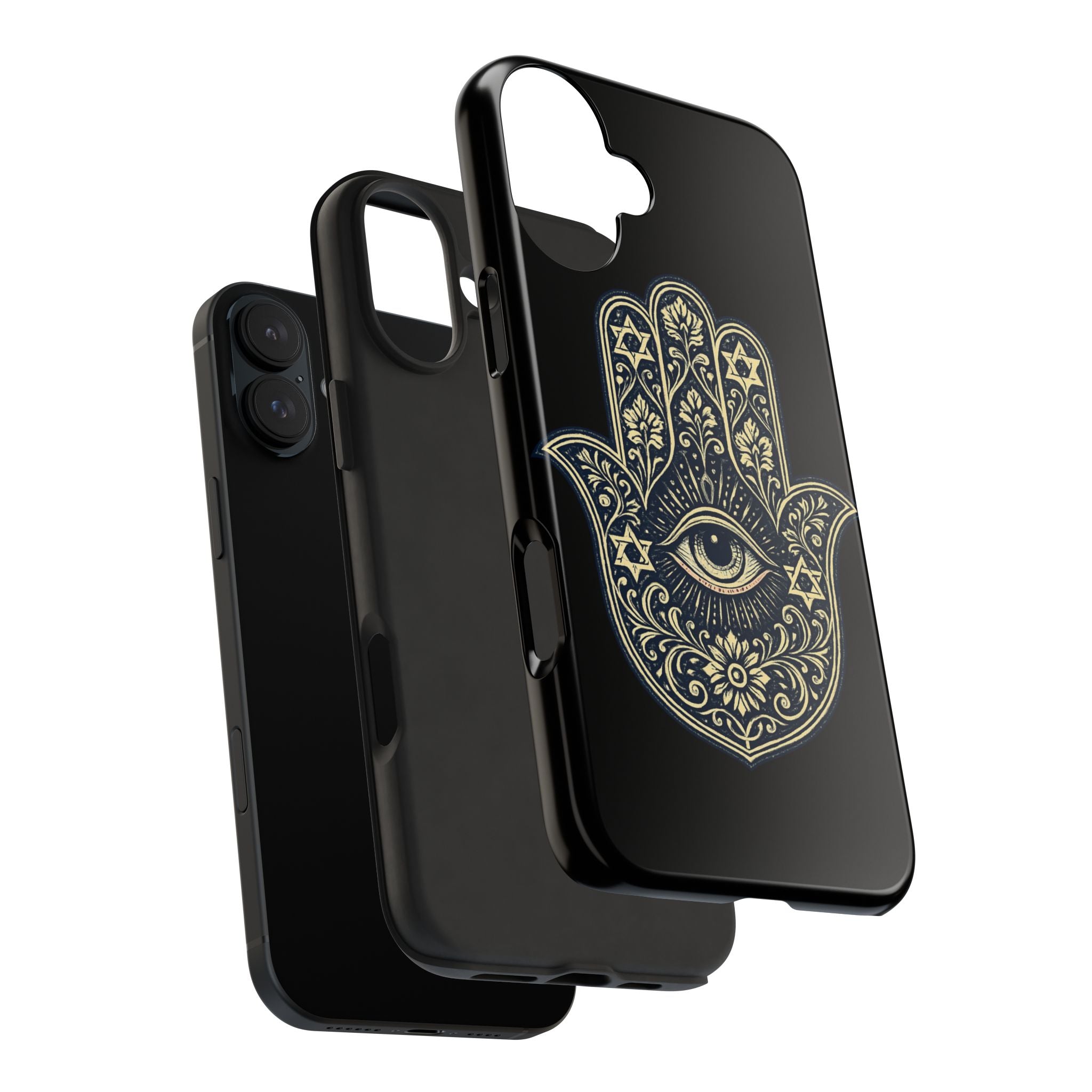 Hamsa Eye Tough Phone Case — Protective Spiritual Phone Cover