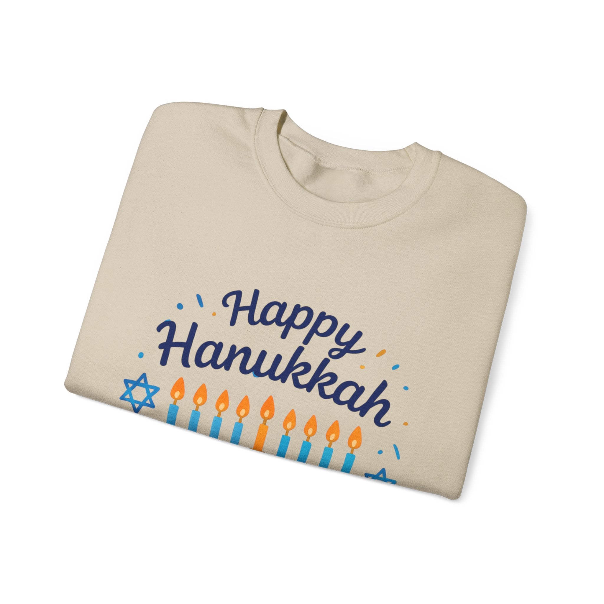 Happy Hanukkah Menorah Sweatshirt