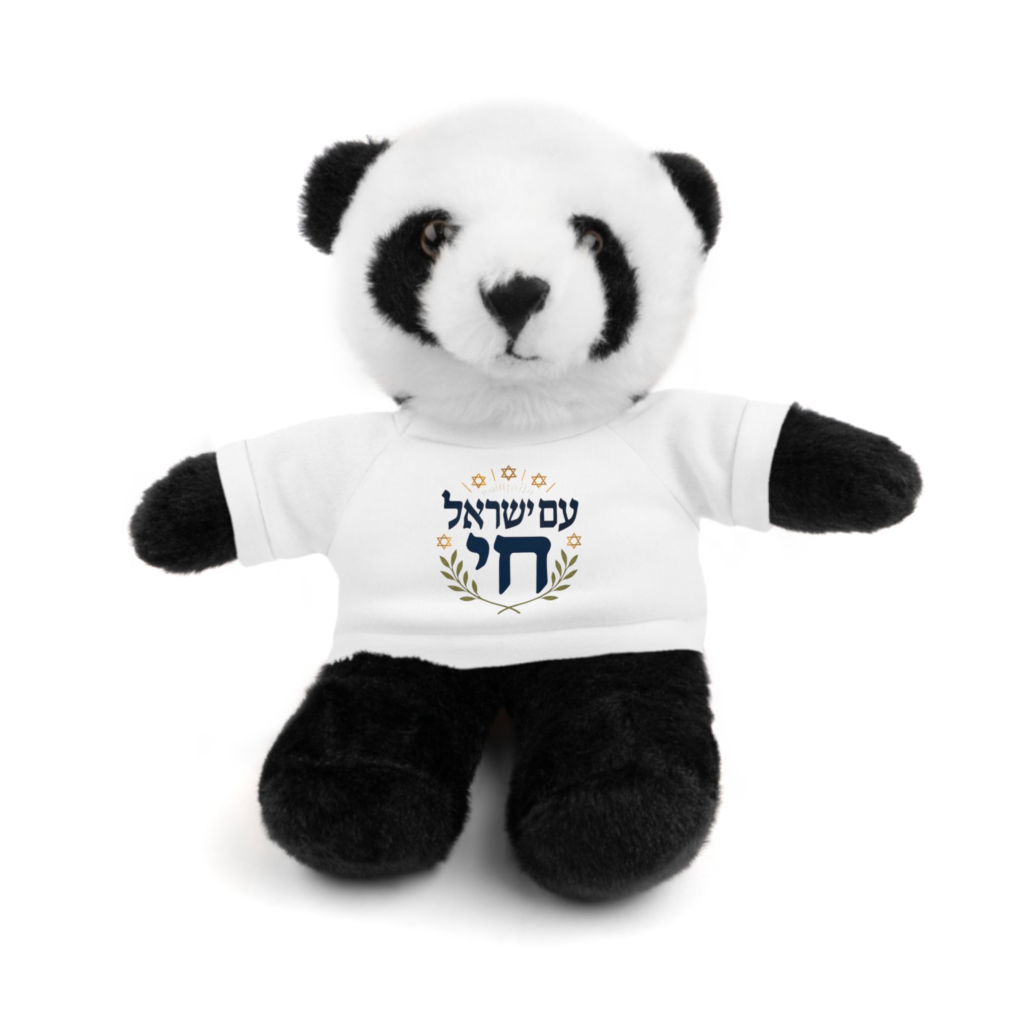 Israel Chai Teddy Bear — Plush Stuffed Animal with Tee
