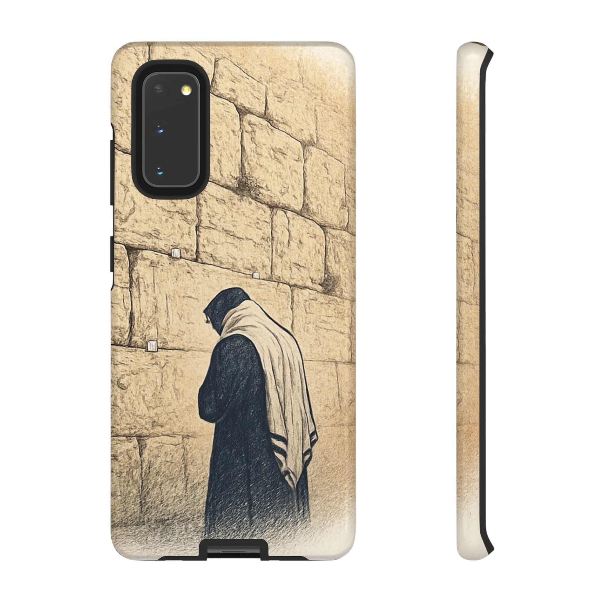 Western Wall Prayer Phone Case — Jewish Prayer Design Tough Cases