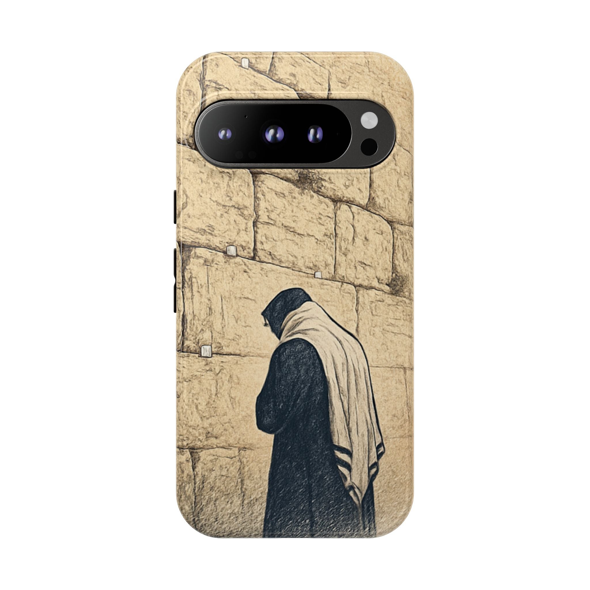 Western Wall Prayer Phone Case — Jewish Prayer Design Tough Cases