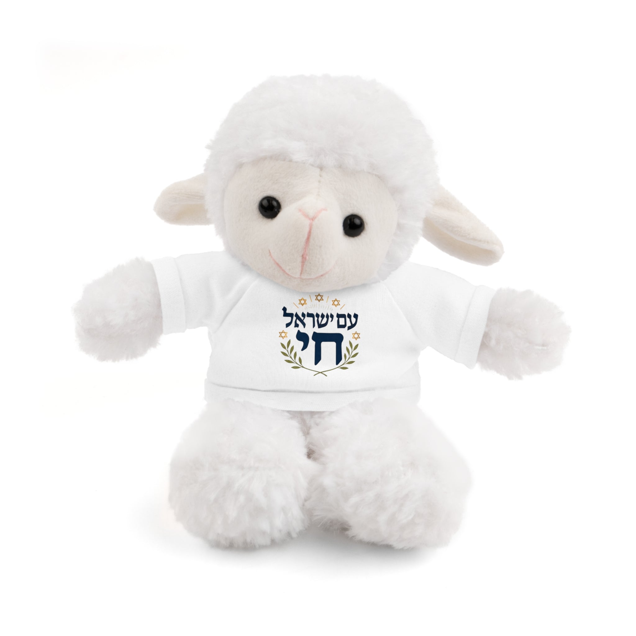 Israel Chai Teddy Bear — Plush Stuffed Animal with Tee
