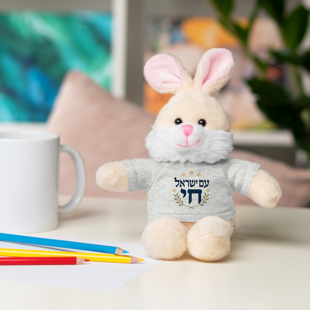 Israel Chai Teddy Bear — Plush Stuffed Animal with Tee