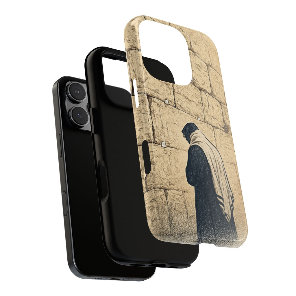 Western Wall Prayer Phone Case — Jewish Prayer Design Tough Cases