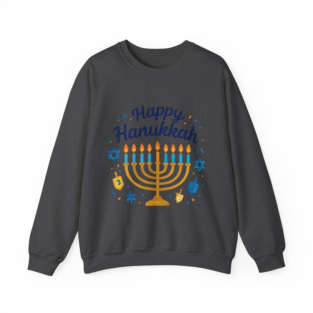 Happy Hanukkah Menorah Sweatshirt