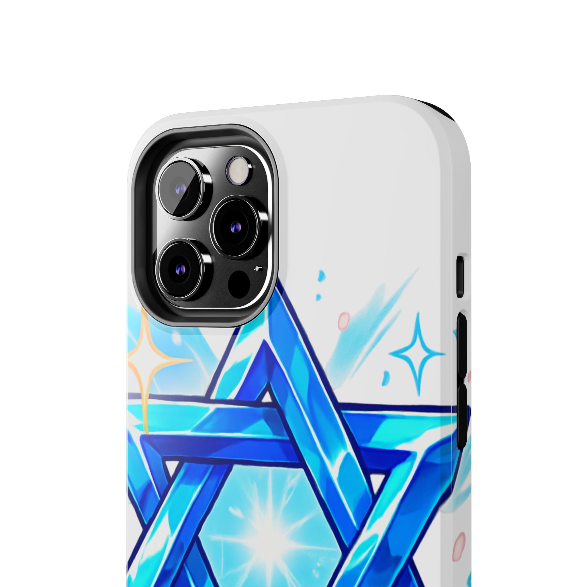 Star of David Blue Phone Case — Jewish Protection Design | Jewish Gift