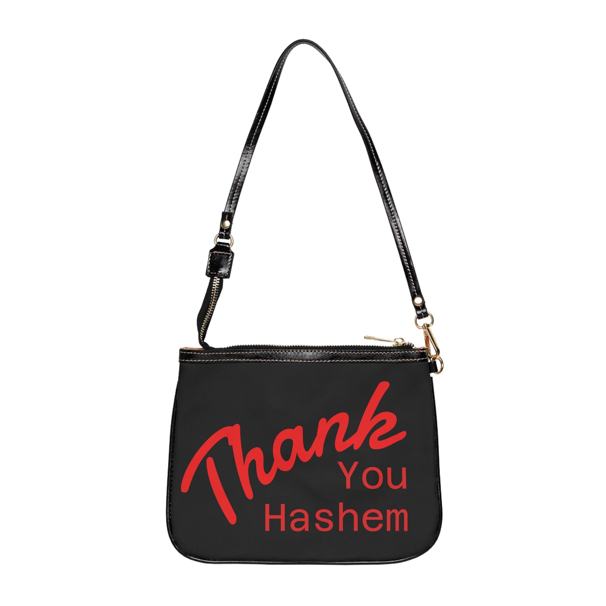 Thank You Hashem Jewish Shoulder Bag — Faith-Inspired Small Crossbody Purse