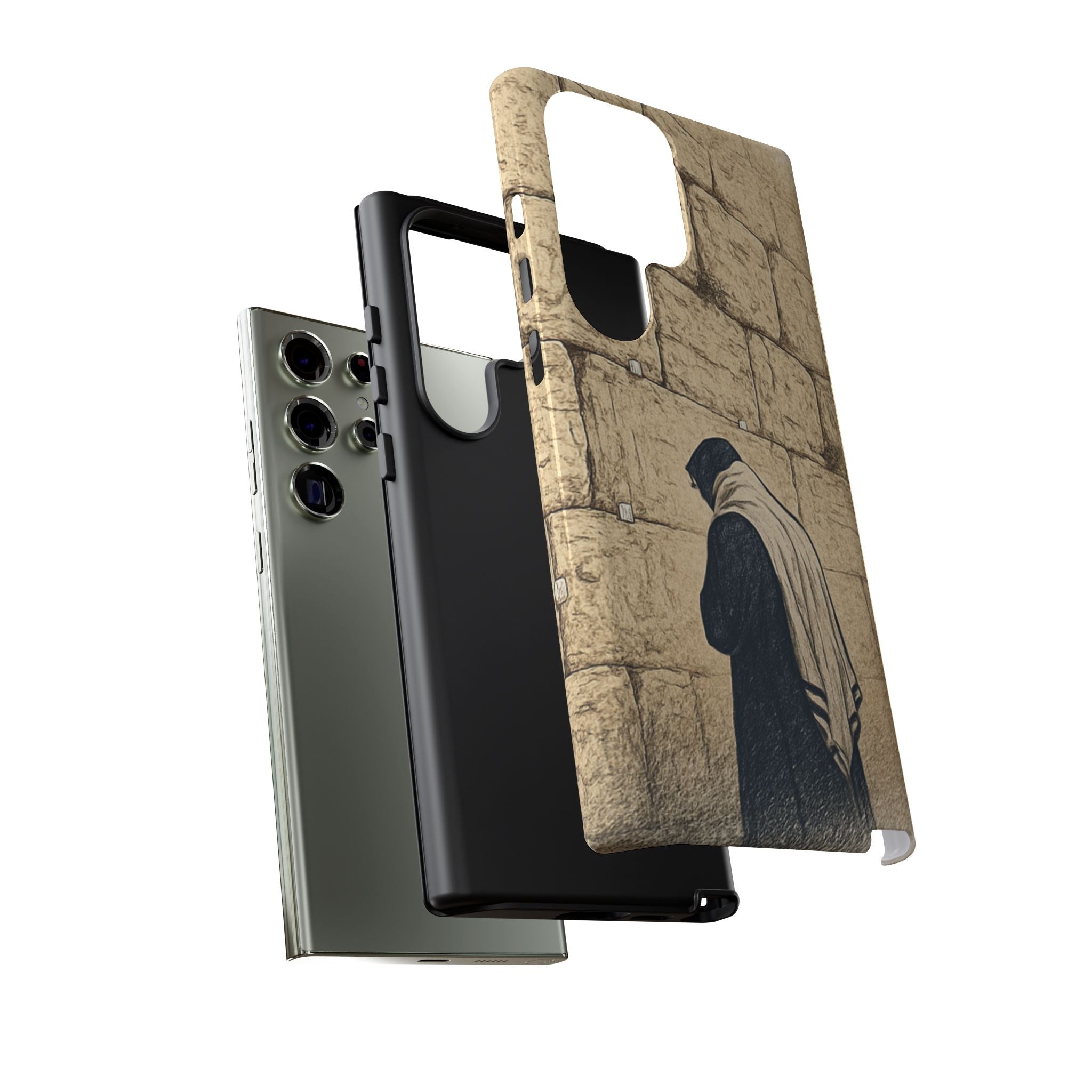 Western Wall Prayer Phone Case — Jewish Prayer Design Tough Cases