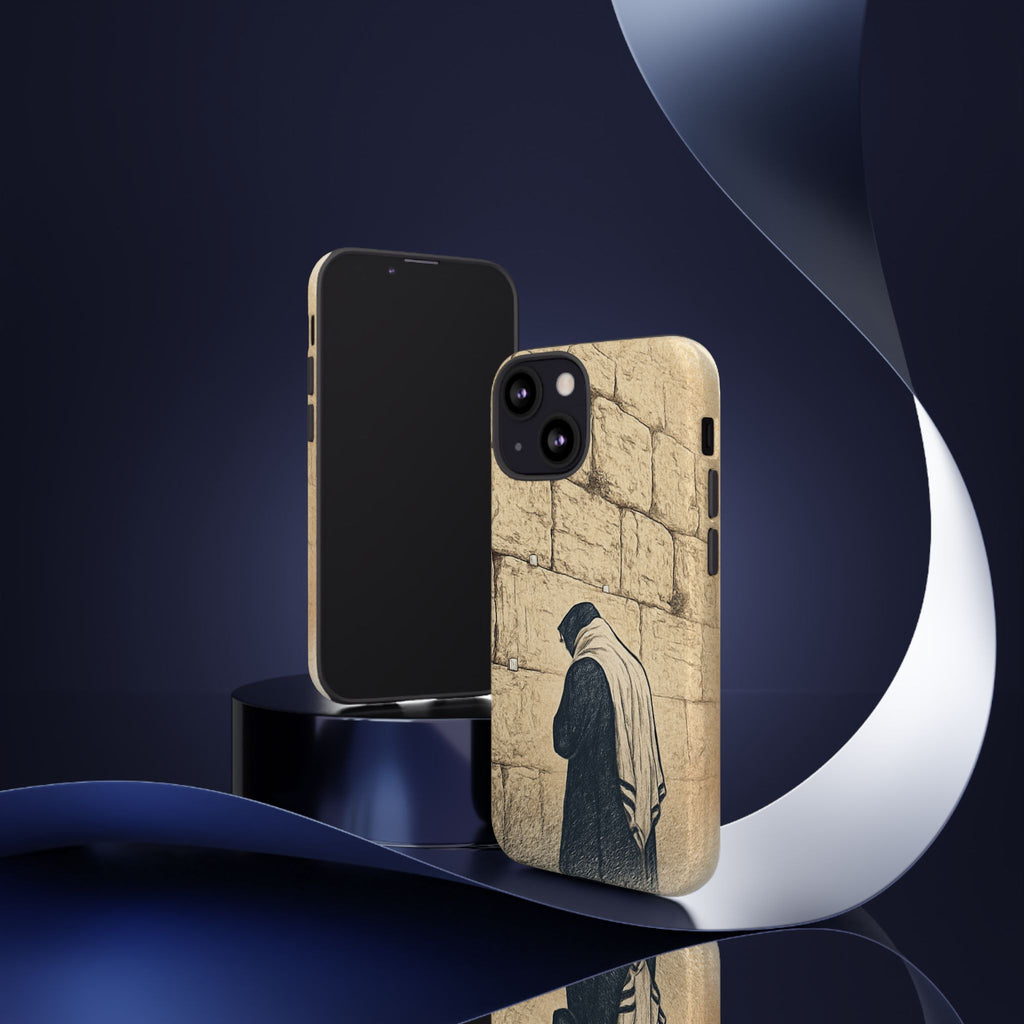 Western Wall Prayer Phone Case — Jewish Prayer Design Tough Cases