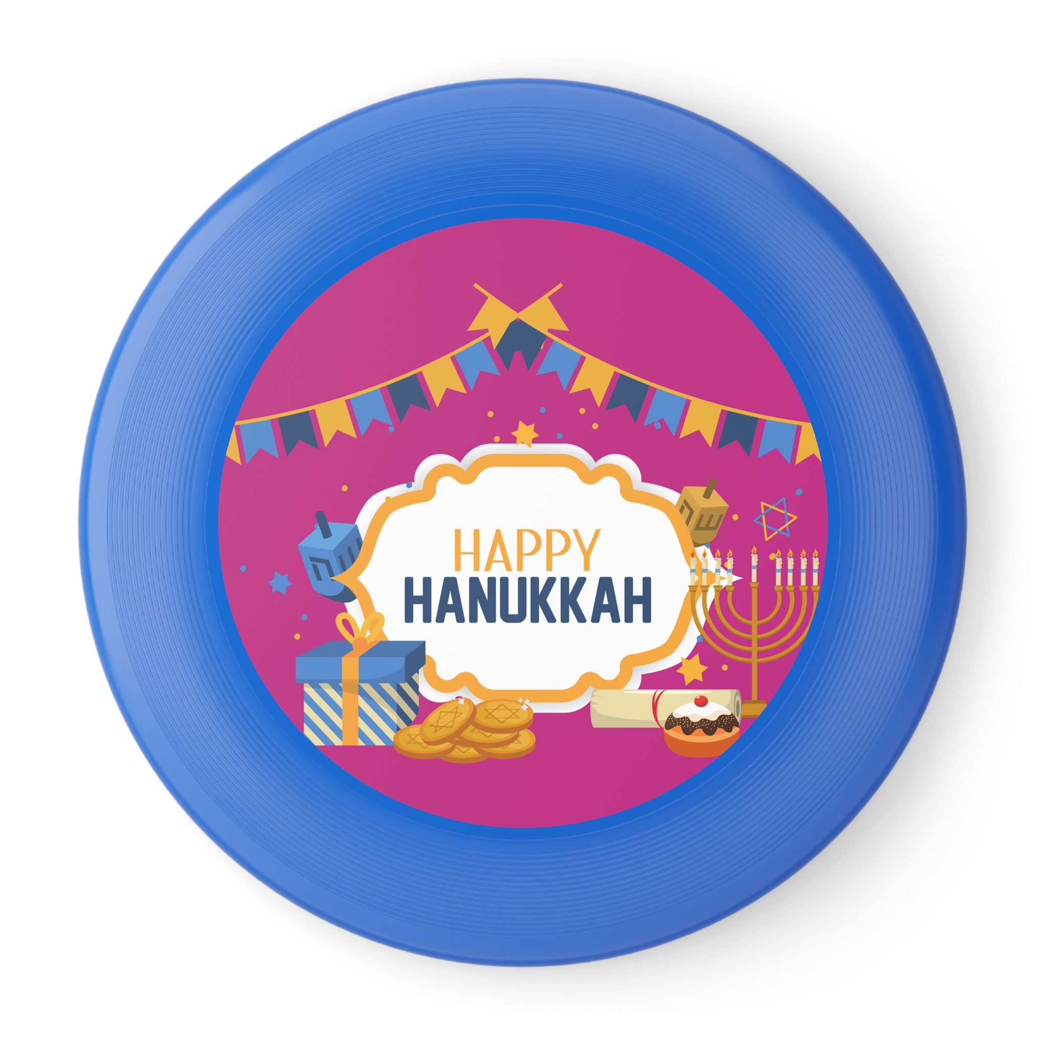 Hanukkah Frisbee — Happy Hanukkah Holiday Flying Disc