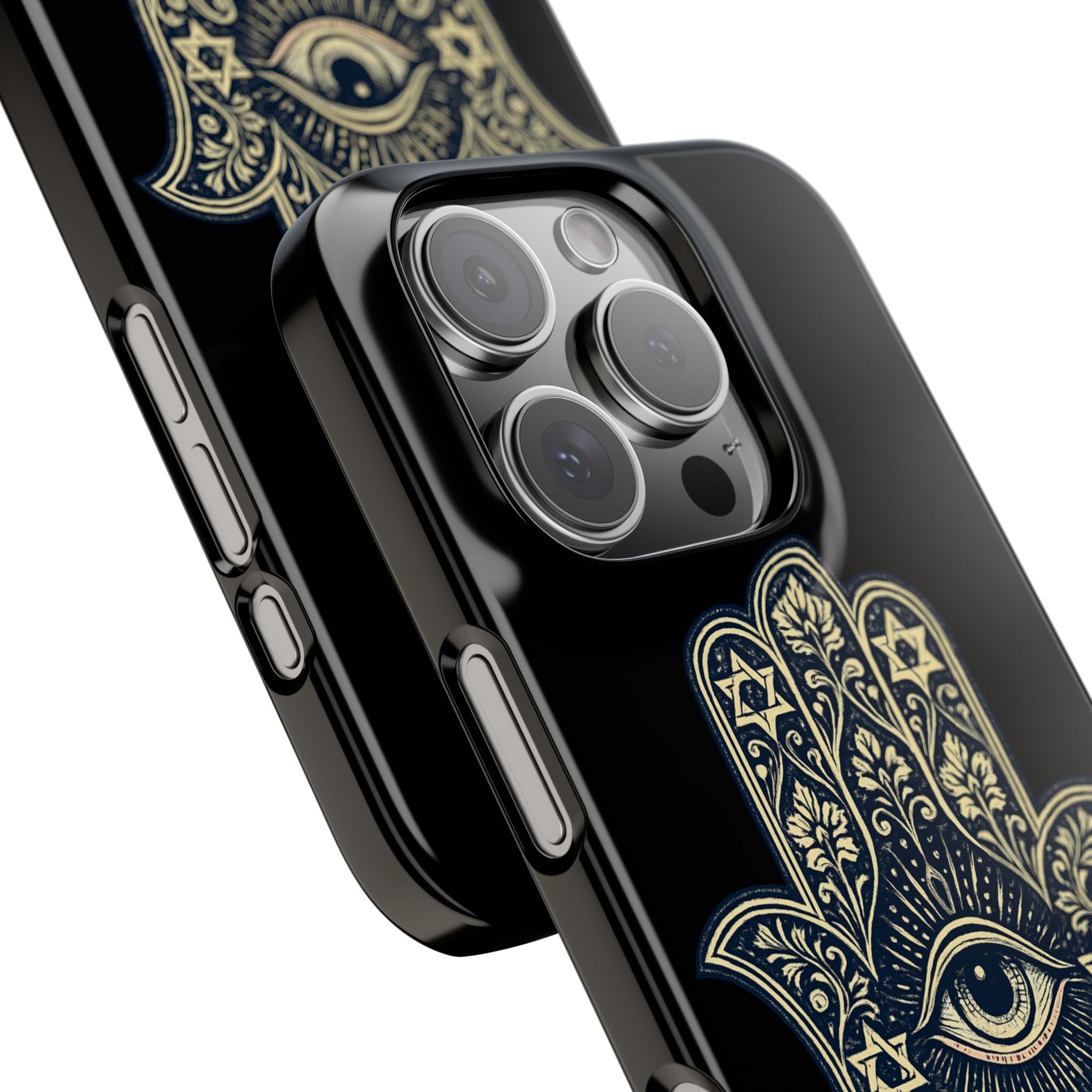 Hamsa Eye Slim Phone Case — Protective Spiritual Hand Design