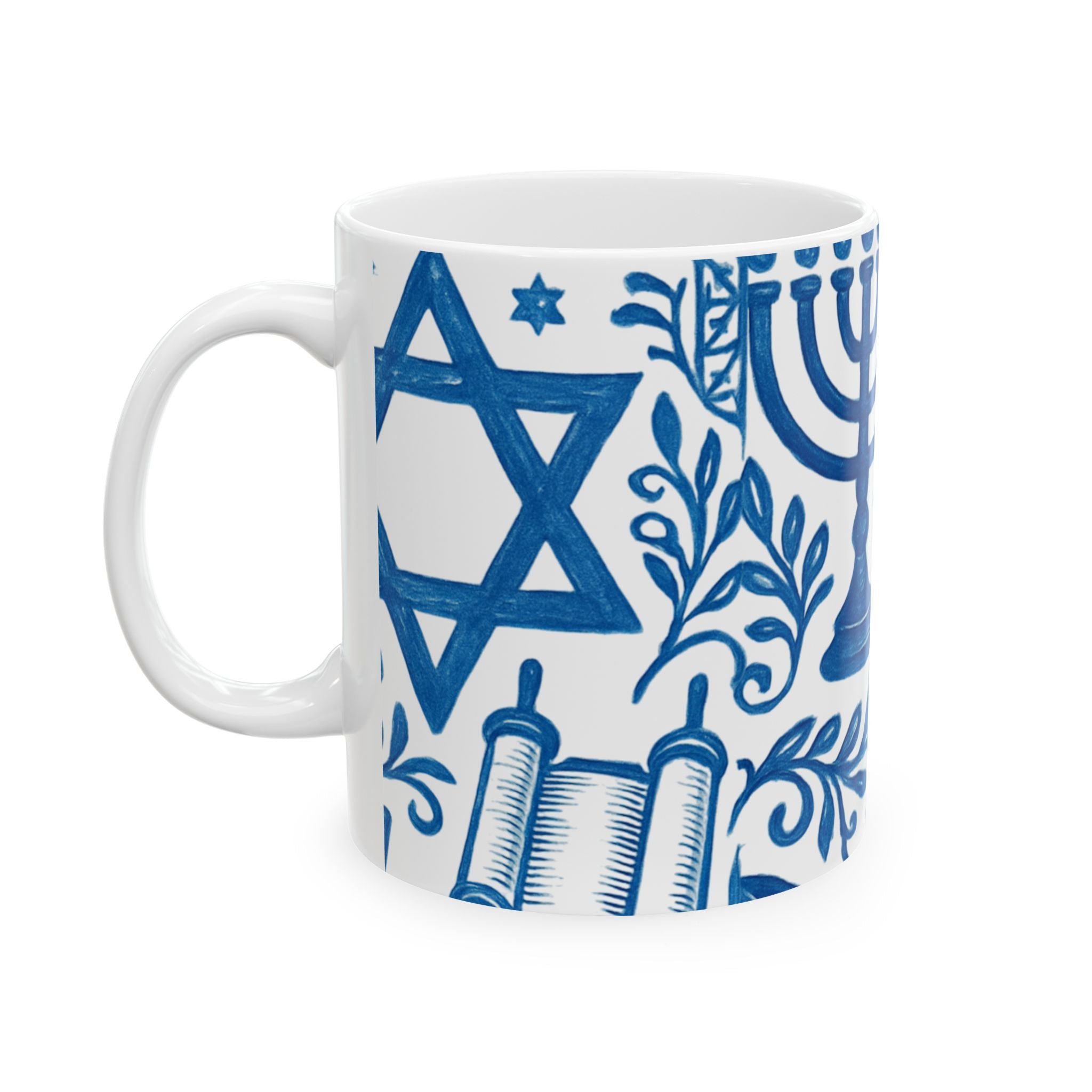 Star of David Ceramic Mug — Jewish Pride 11oz & 15oz