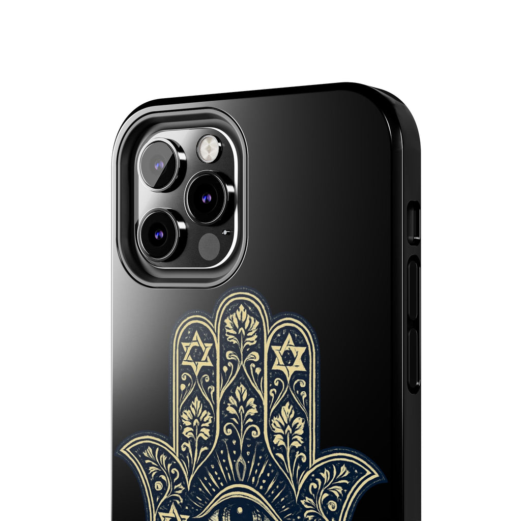 Hamsa Eye Tough Phone Case — Protective Spiritual Phone Cover