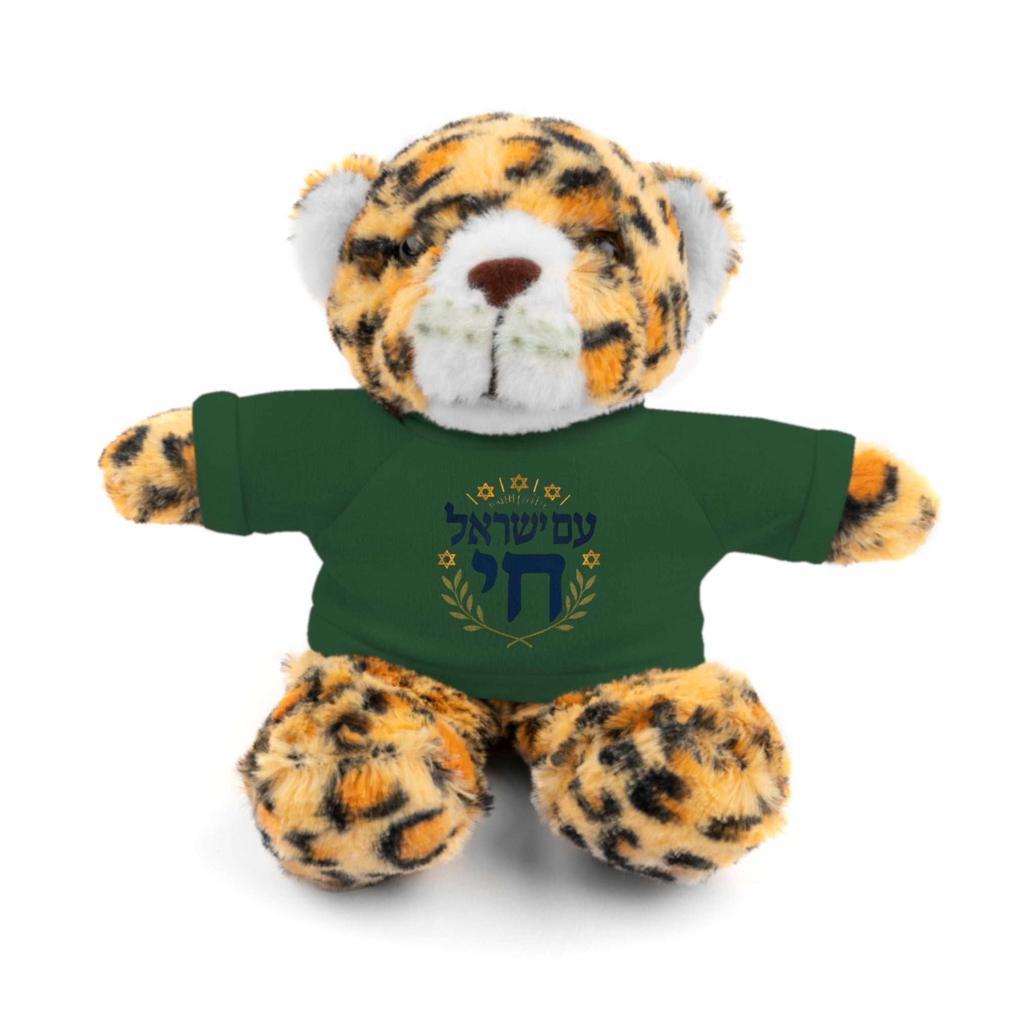 Israel Chai Teddy Bear — Plush Stuffed Animal with Tee