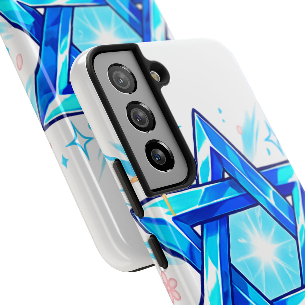 Star of David Blue Phone Case — Jewish Protection Design | Jewish Gift