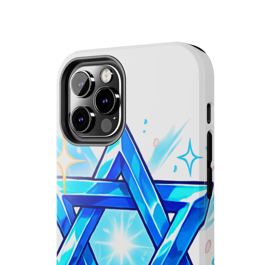 Star of David Blue Phone Case — Jewish Protection Design | Jewish Gift