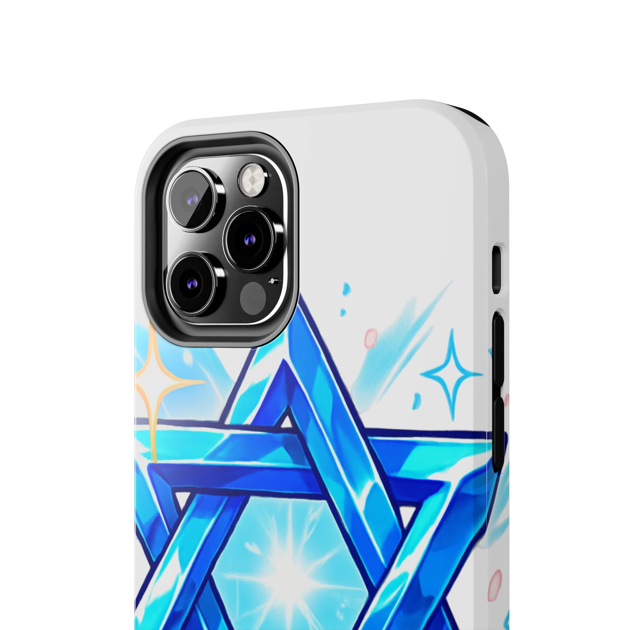 Star of David Blue Phone Case — Jewish Protection Design | Jewish Gift