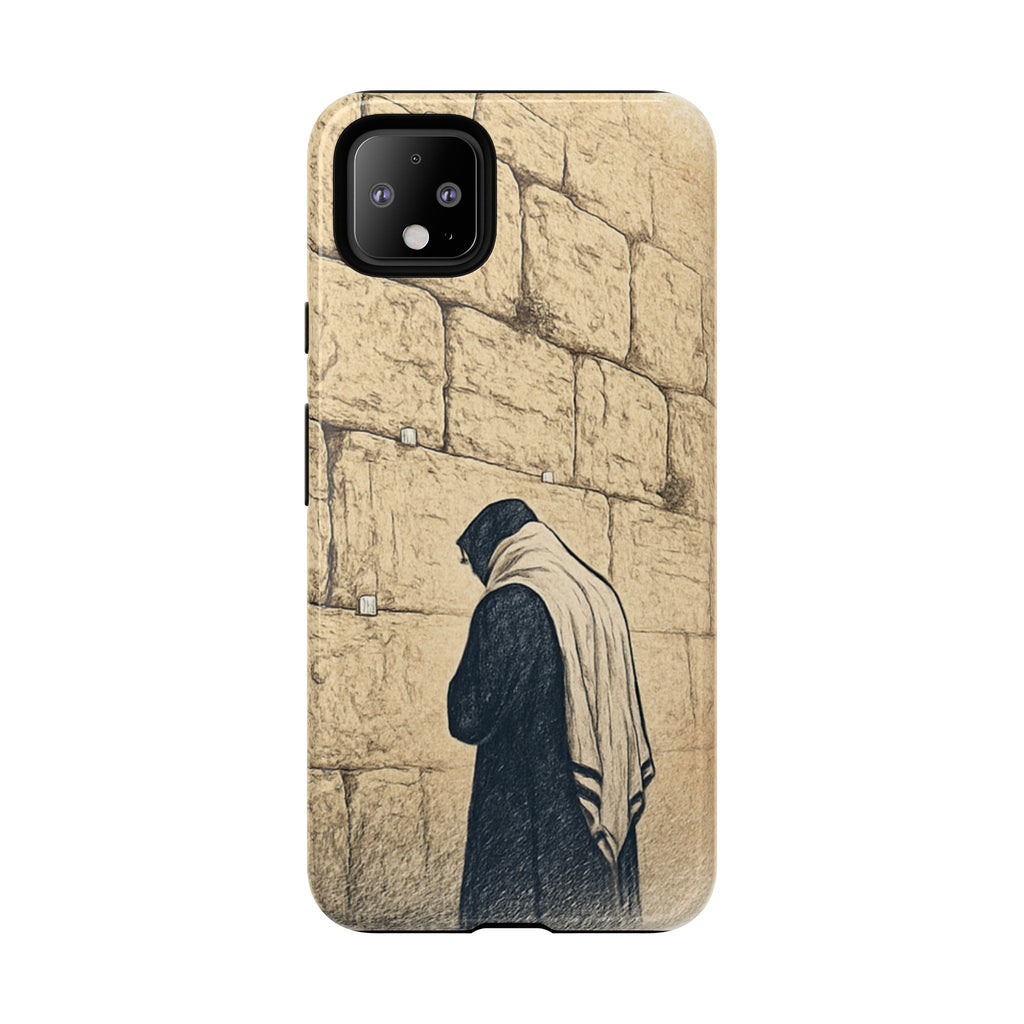 Western Wall Prayer Phone Case — Jewish Prayer Design Tough Cases