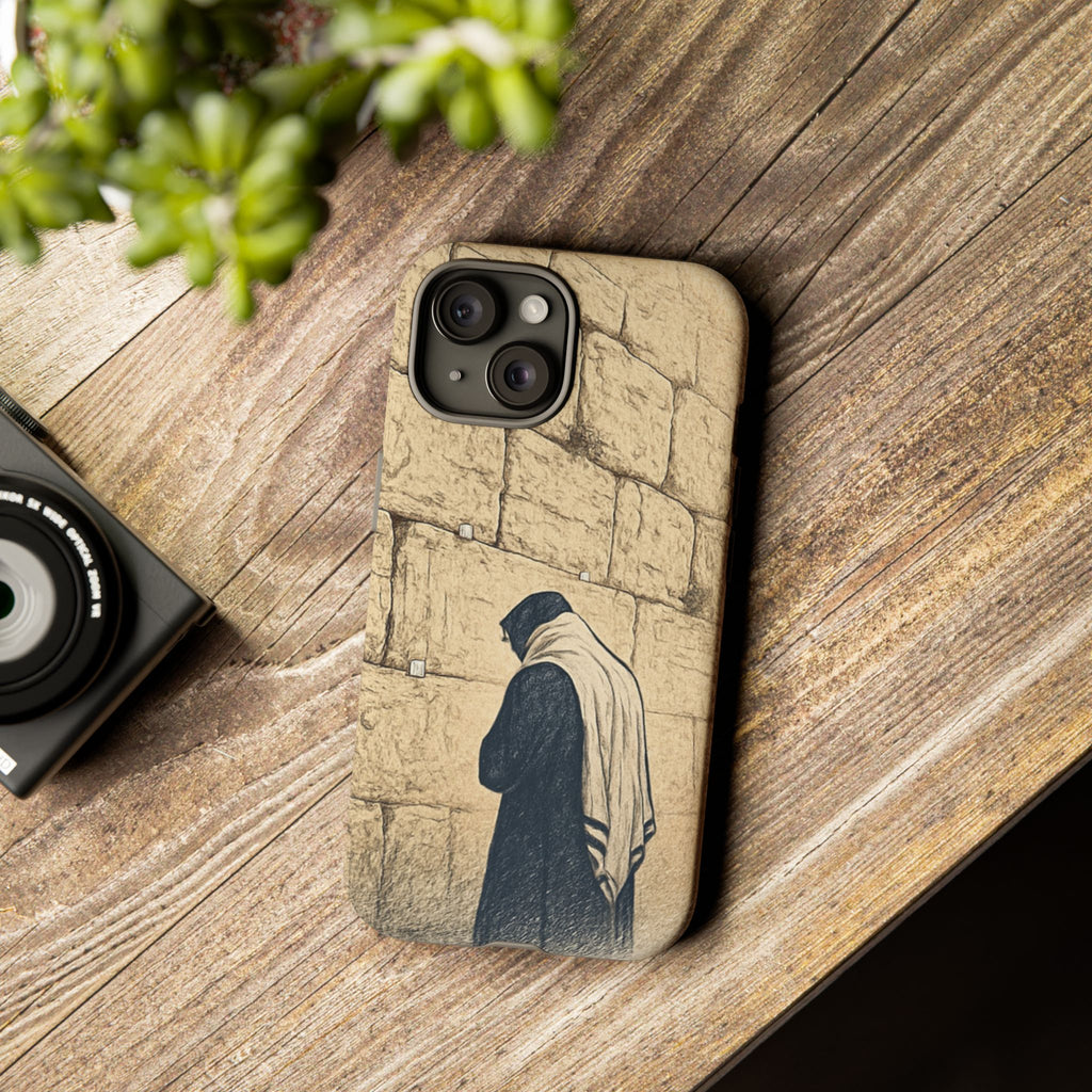 Western Wall Prayer Phone Case — Jewish Prayer Design Tough Cases