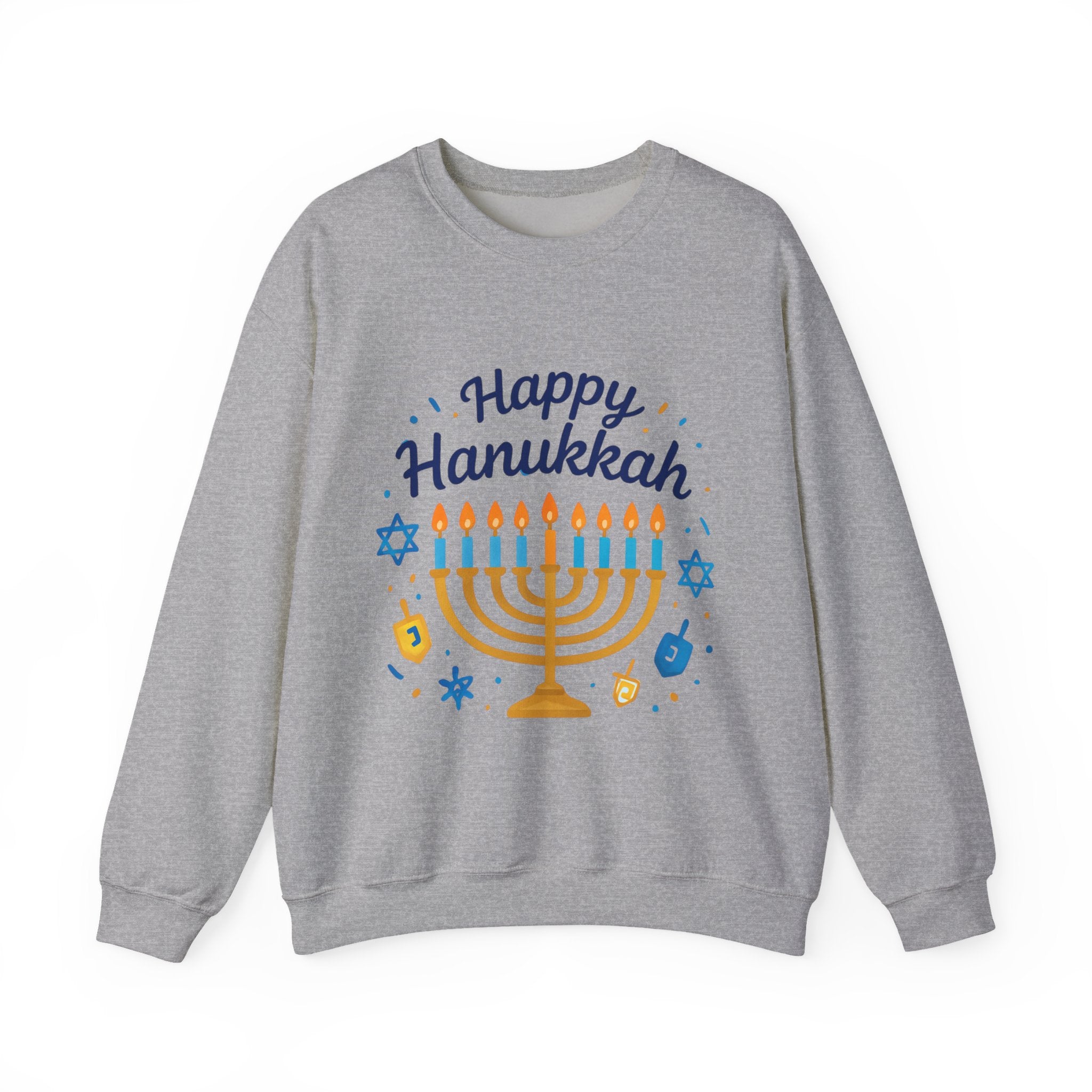 Happy Hanukkah Menorah Sweatshirt