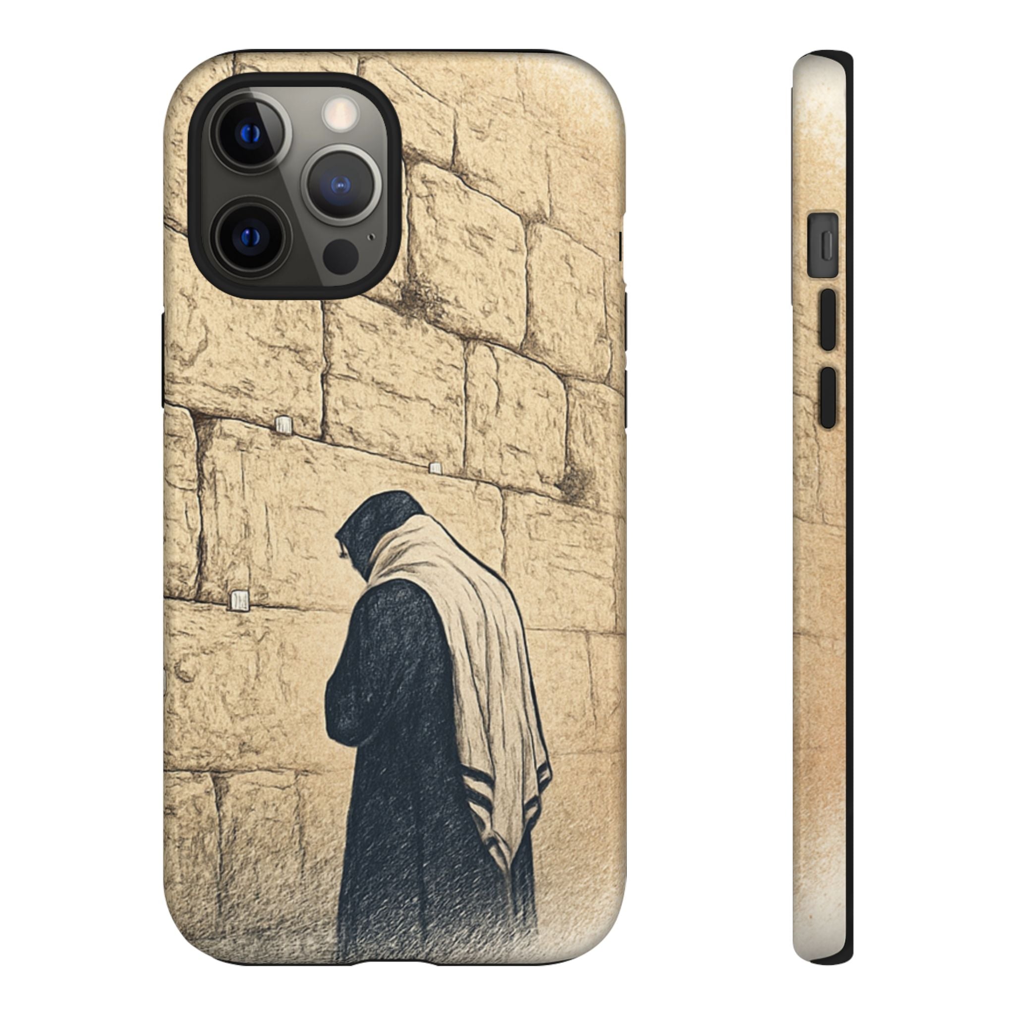 Western Wall Prayer Phone Case — Jewish Prayer Design Tough Cases