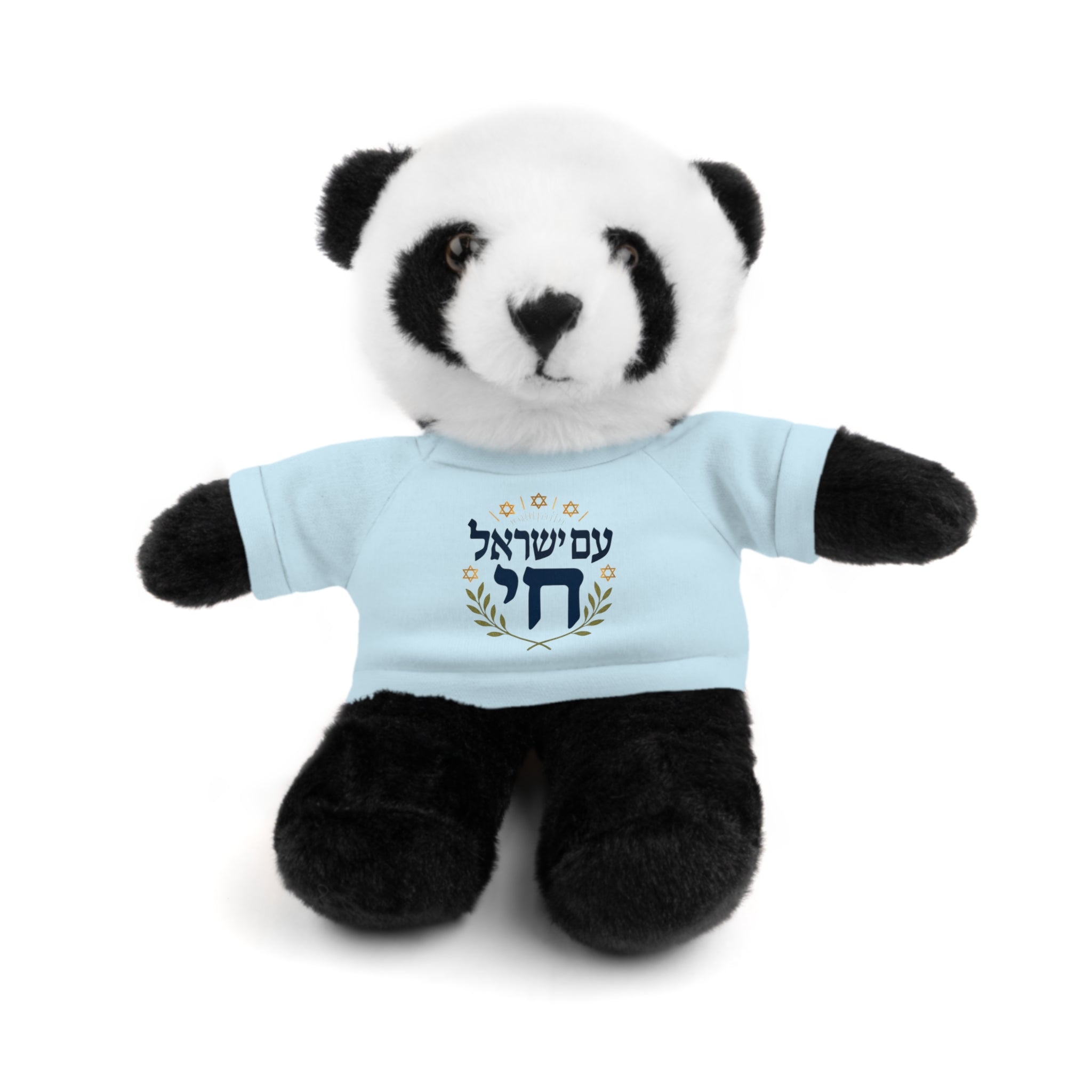 Israel Chai Teddy Bear — Plush Stuffed Animal with Tee