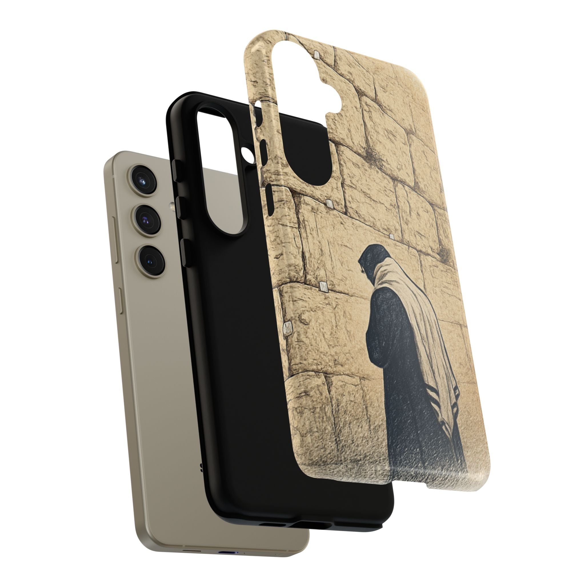 Western Wall Prayer Phone Case — Jewish Prayer Design Tough Cases